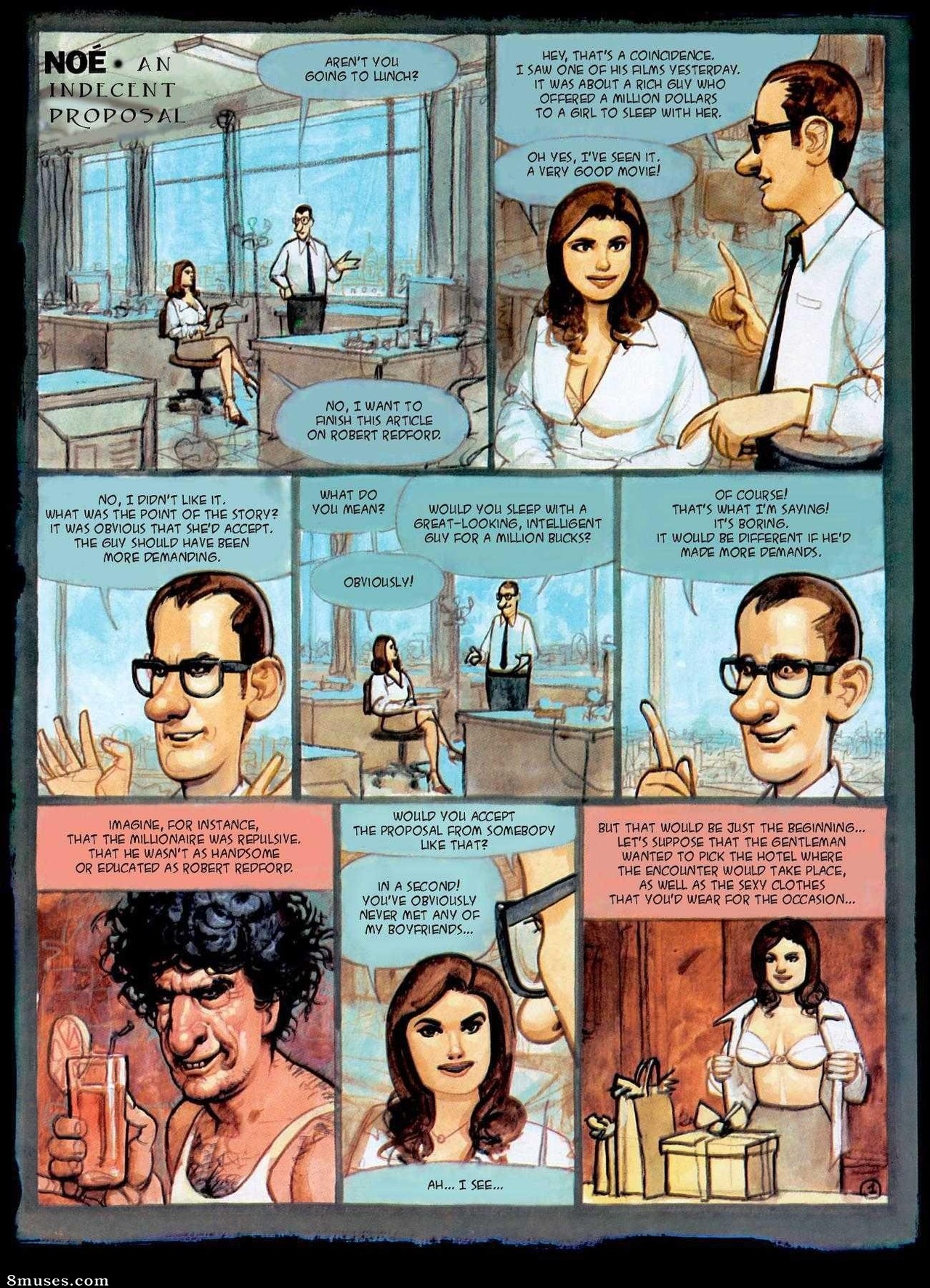 Ignacio Noe Comics - Uma proposta indecente - Página 1