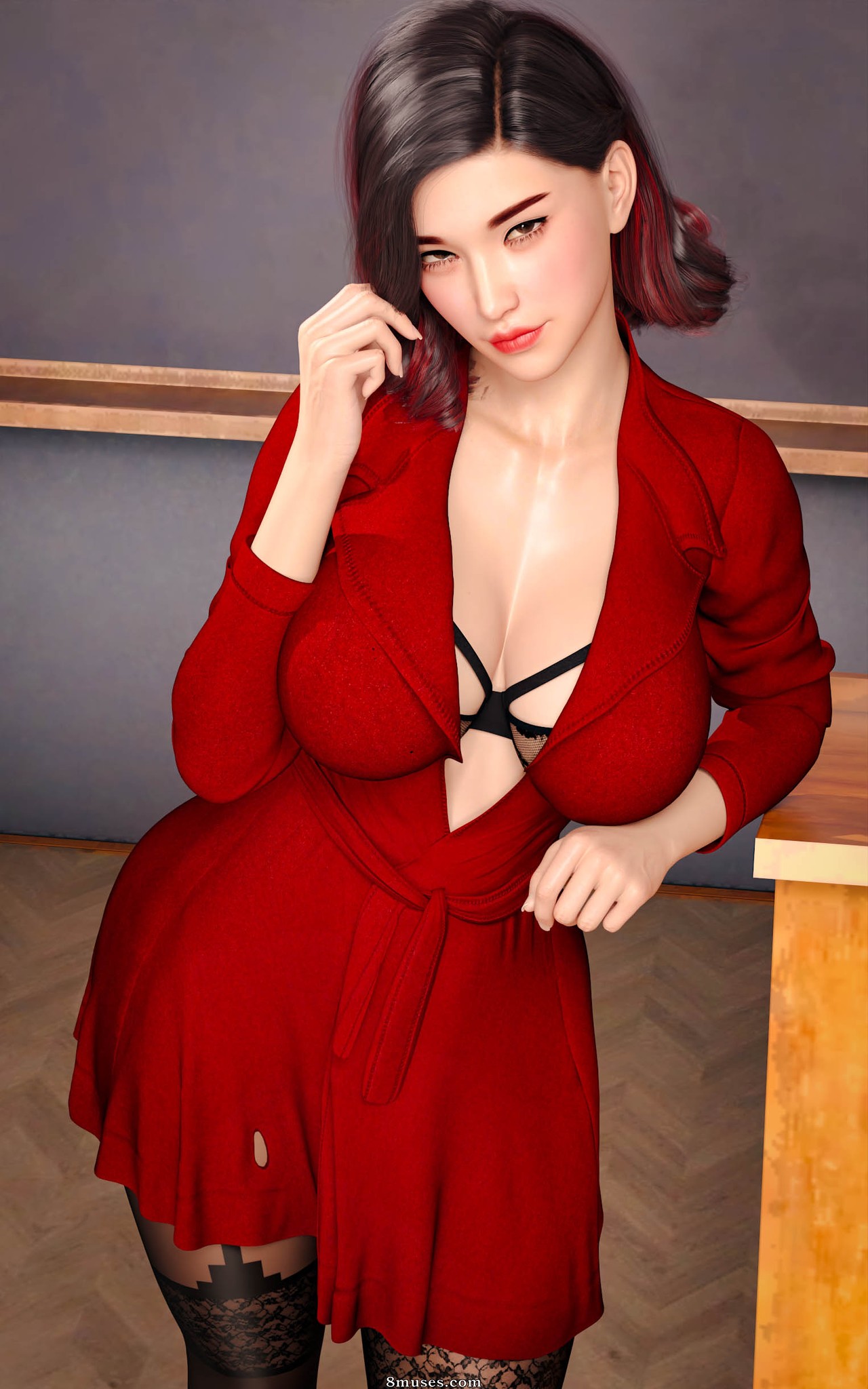 Faceman3D - Lusty Teacher - Page 1