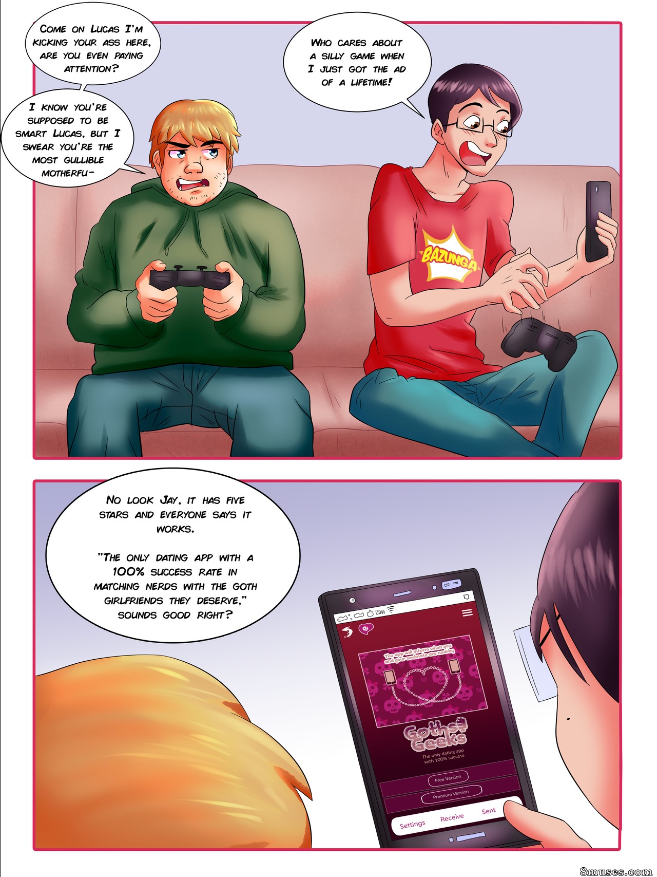 TheMightFenek - Goths & Geeks - Page 1