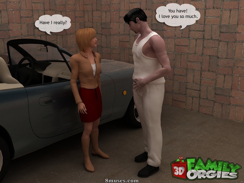 3DFamilyOrgies.com Comics - The daddy fuck a daughter in garage - Page 6