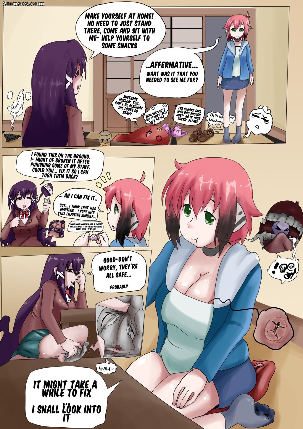 Teniko - Mikako's sock - Page 11