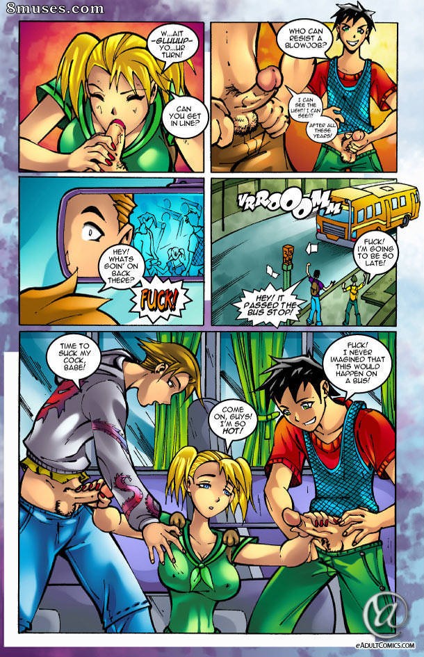 eAdultComics Collection - O ônibus do sexo - Página 6