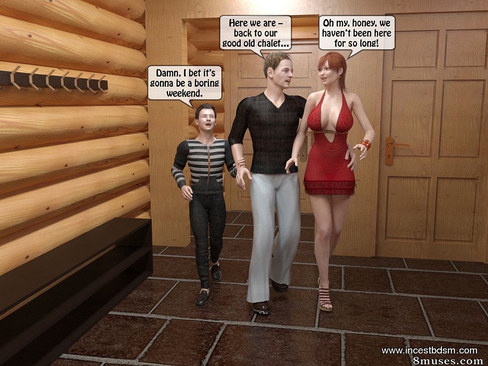 IncestBDSM.com Comics - Sexo incestuoso BDSM quente na sala de suor - Página 1