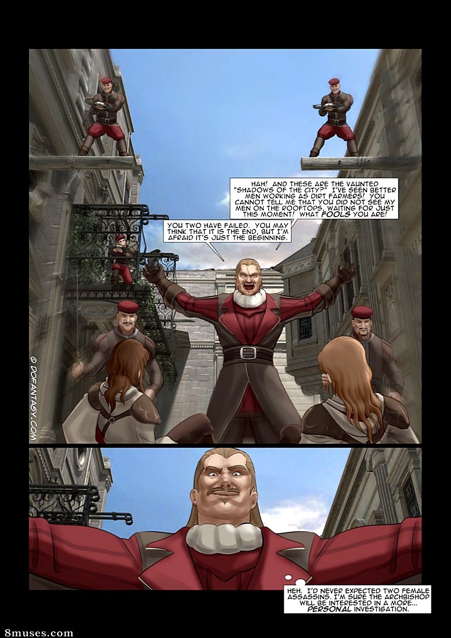 Fansadox Comics - Fansadox 319 - Feather - The Shadow Of The City - Page 7