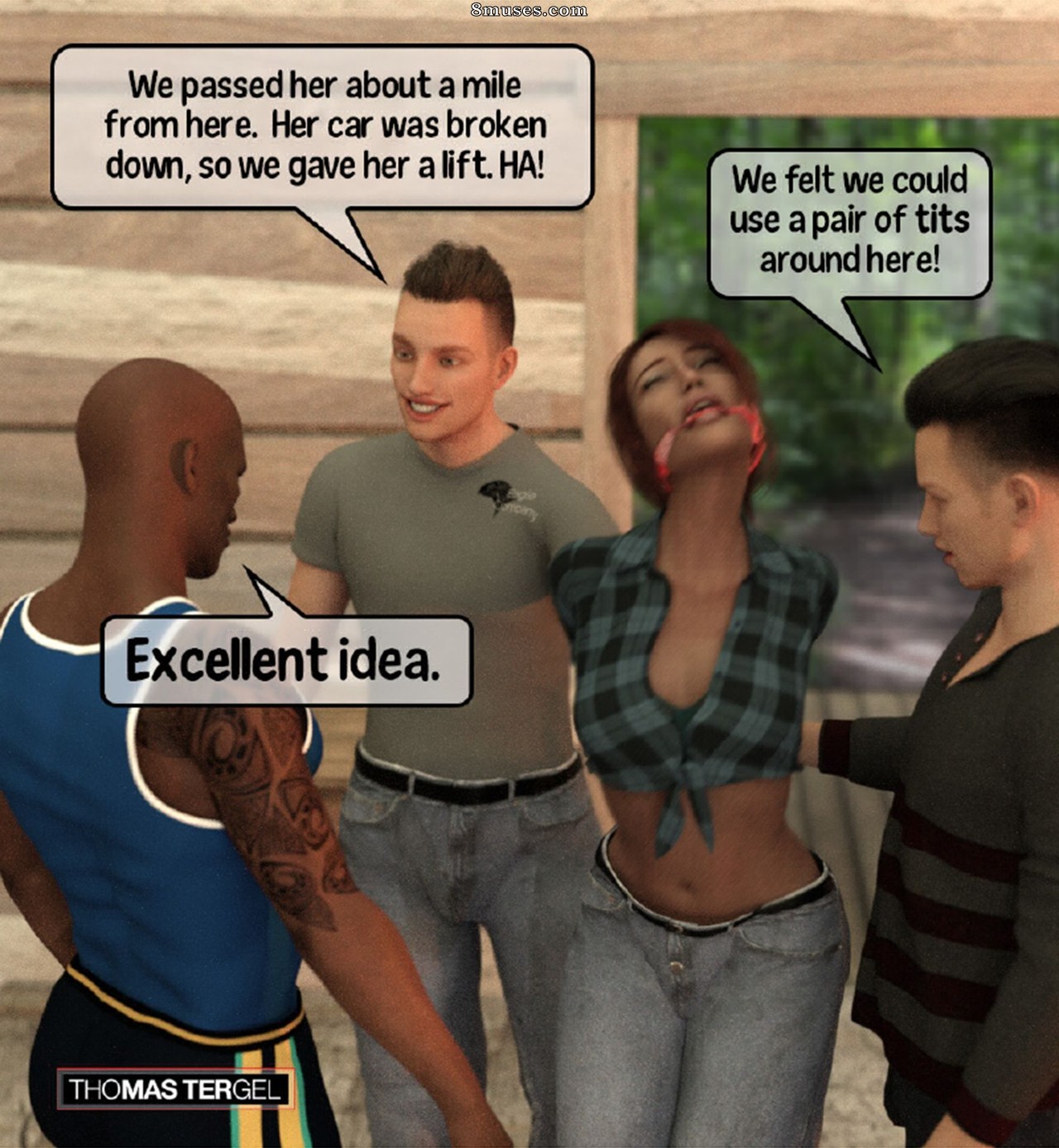 Secluded Cabin Abduction - Issue 1 - Page 6