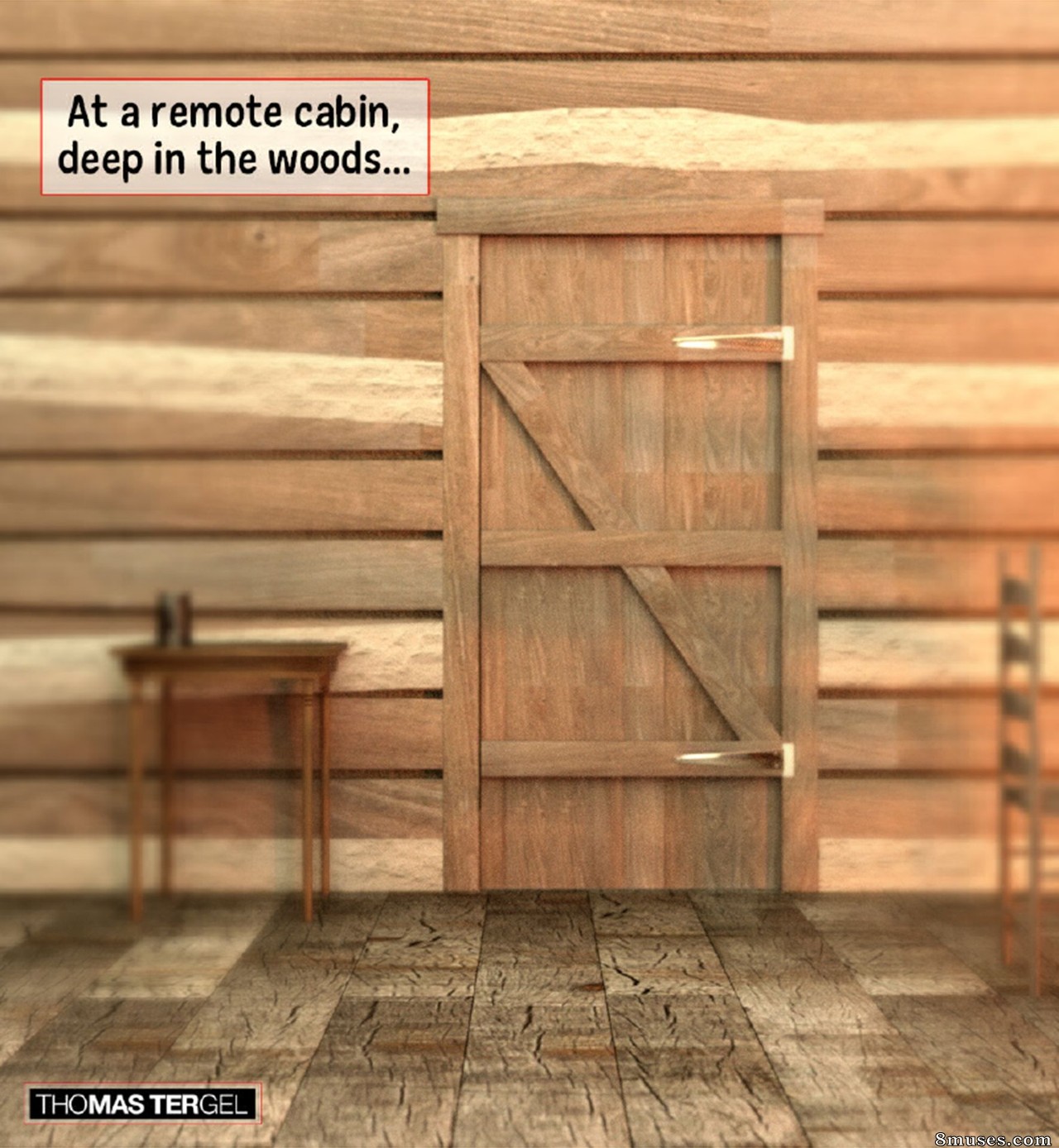 Secluded Cabin Abduction - Issue 1 - Page 1