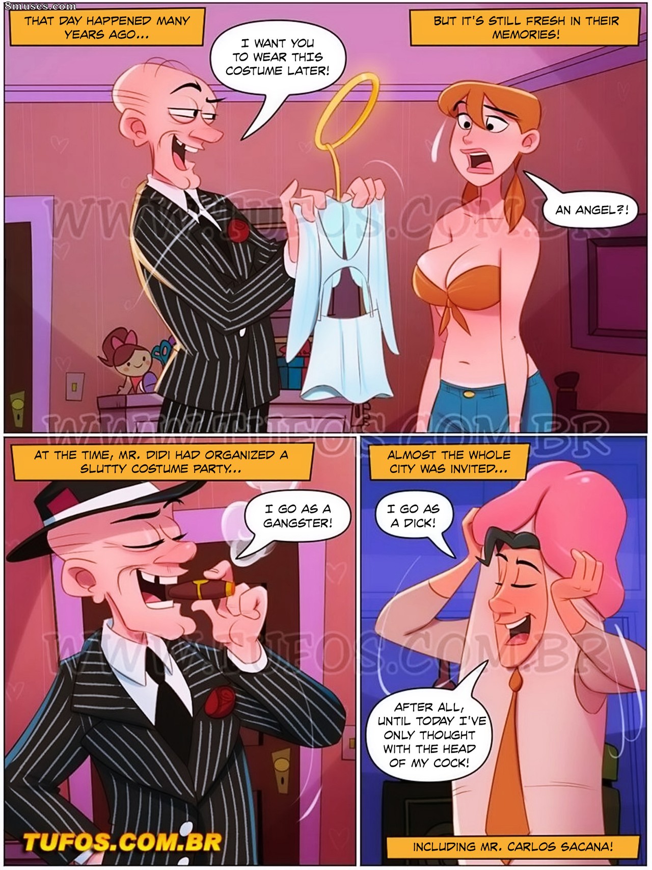 Familia Sacana - English - Issue 100 - Slutty Costume Party - Page 3