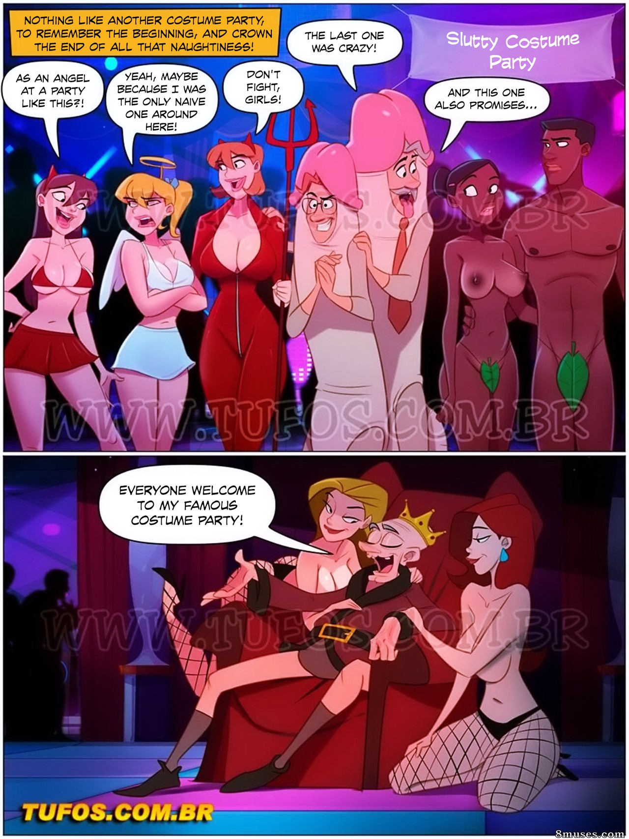 Familia Sacana - English - Issue 100 - Slutty Costume Party - Page 34