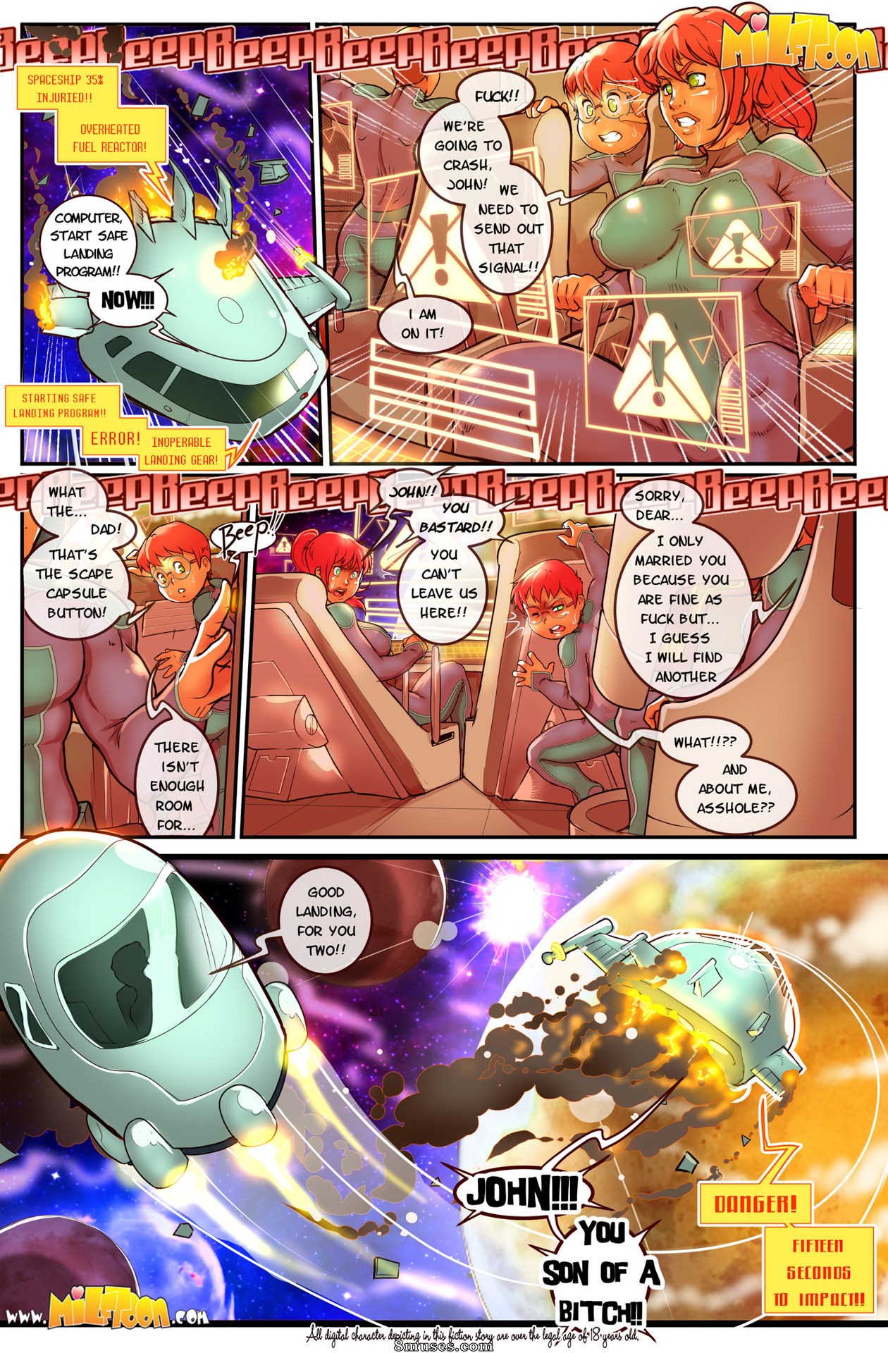 MilfToon Comics - Hera Milftoon Space Clones - Page 2