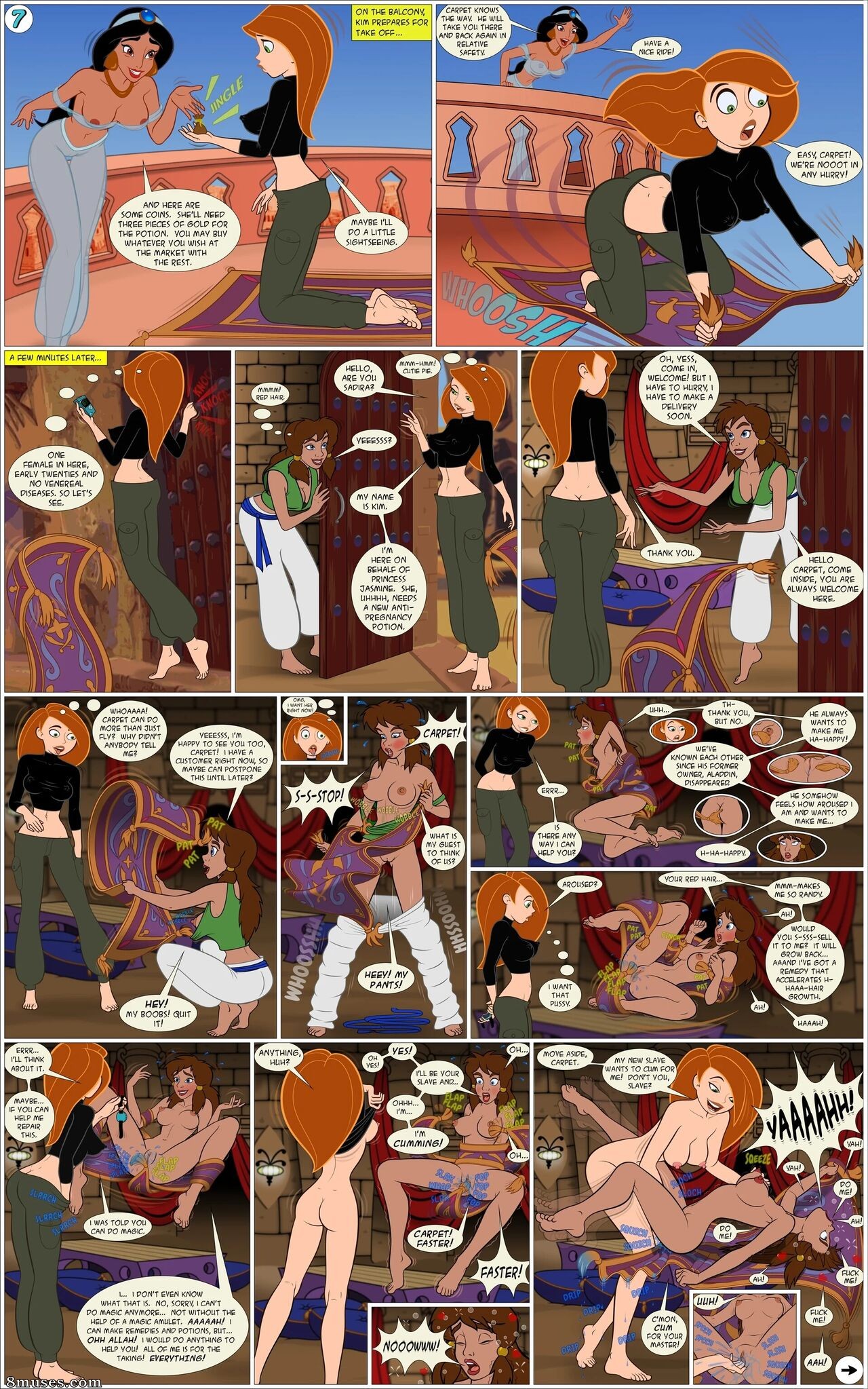 Gagala Comics - Kim Possible's Last Mission - Page 8