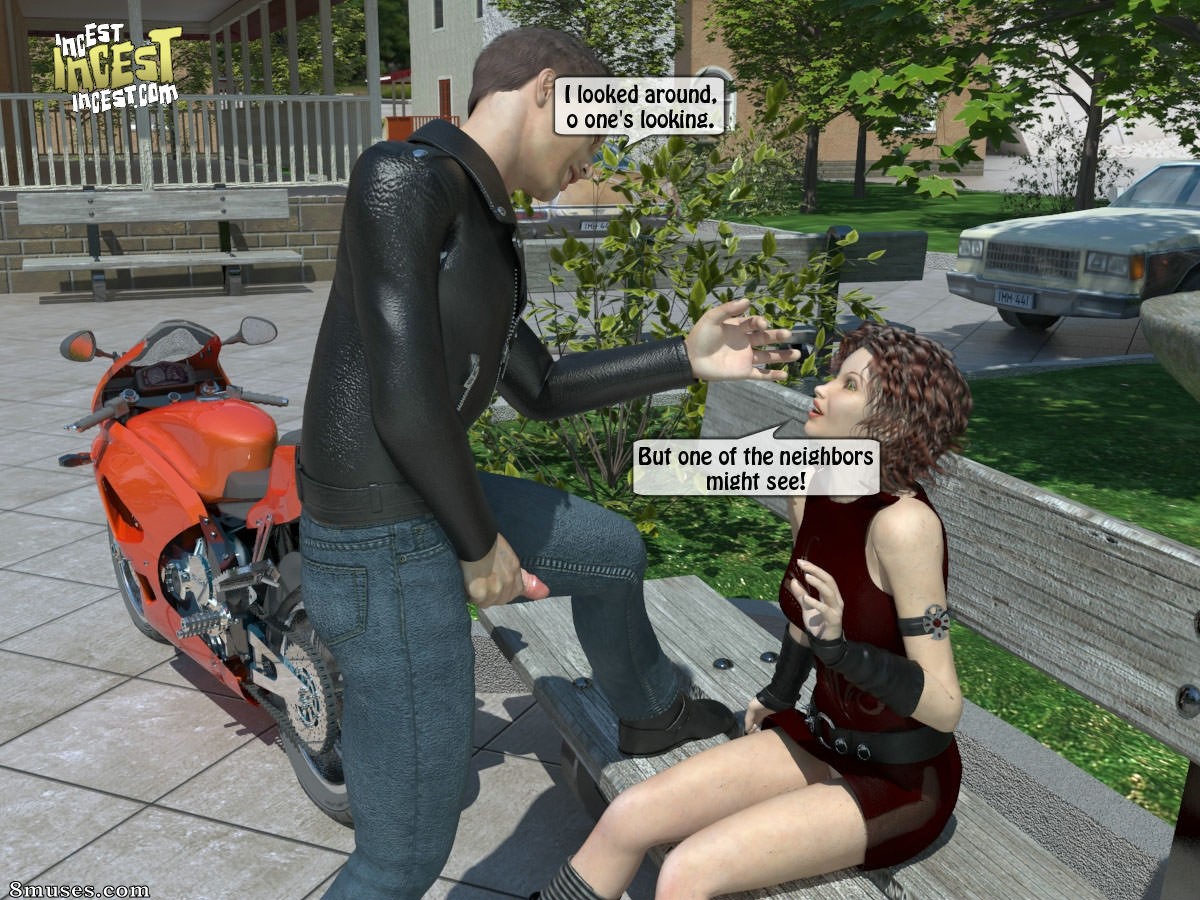 IncestIncestIncest.com Comics - Horny Mother Fuck Daughter and her Boyfriend - Page 7