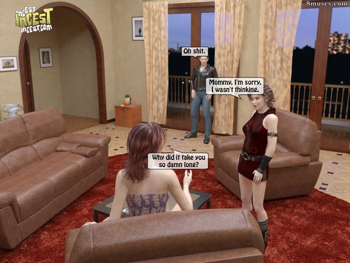 IncestIncestIncest.com Comics - Horny Mother Fuck Daughter and her Boyfriend - Page 24