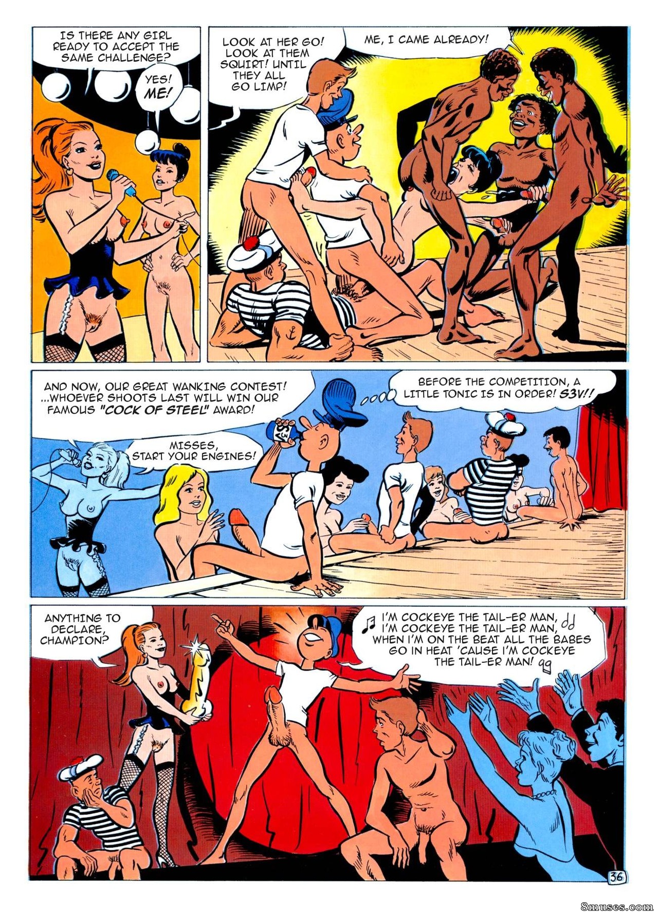 Classic Comics Collection - Cockeye The Tail-er - Page 37