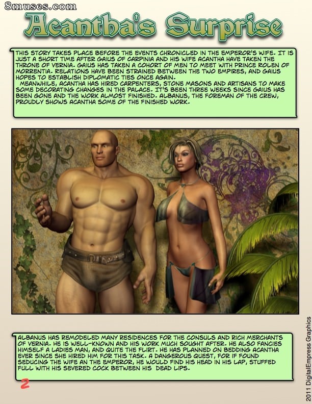 Digital Empress-Captain Trips Comics - Empress Chronicles - Book 09 - Acanthas Surprise - Page 2