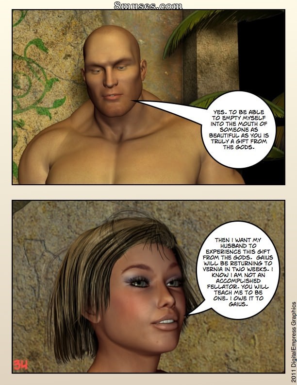 Digital Empress-Captain Trips Comics - Chroniques de l'impératrice - Livre 09 - La surprise d'Acantha - Page 34