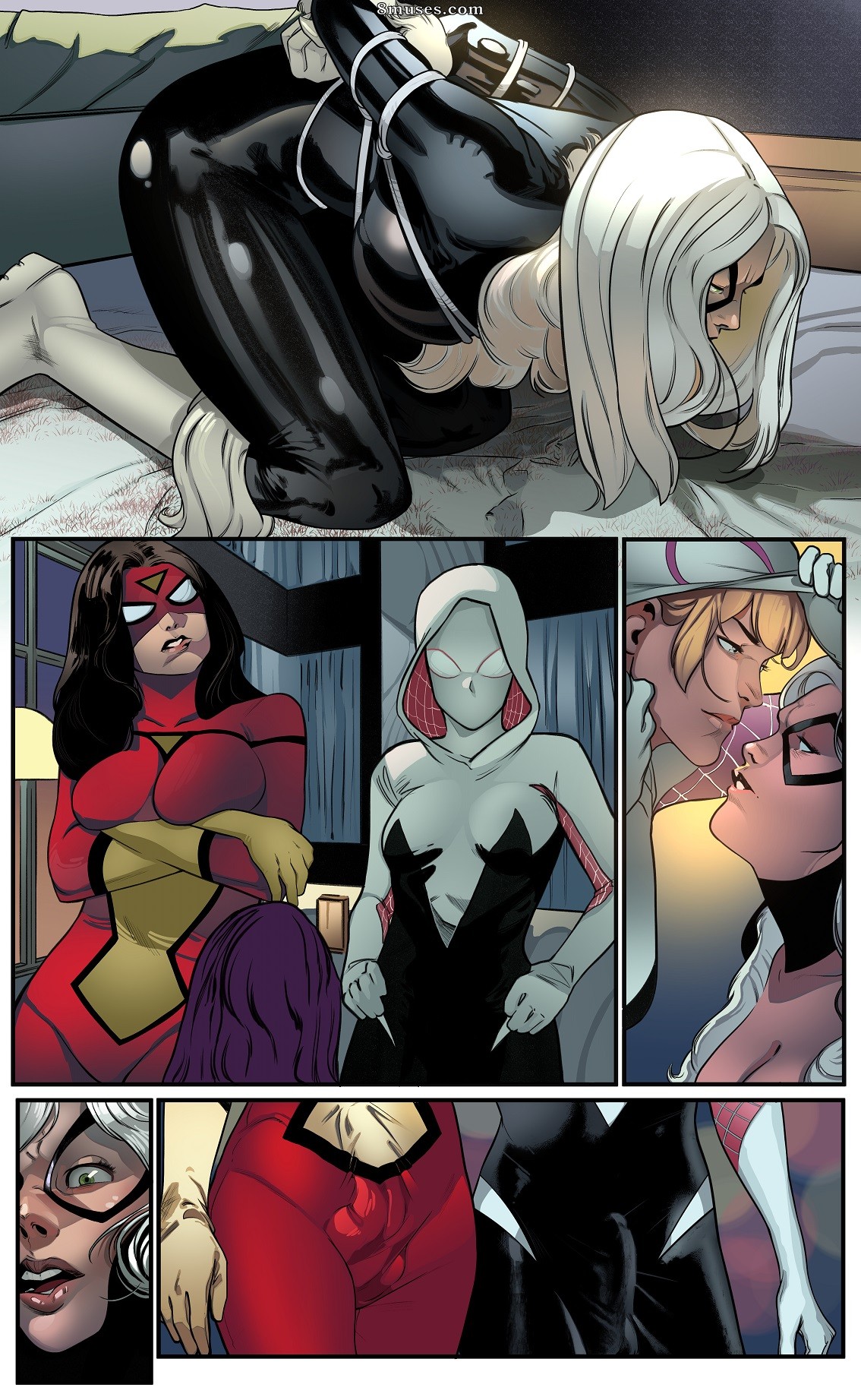 XGeek - The Cat and the Spiders - Page 4