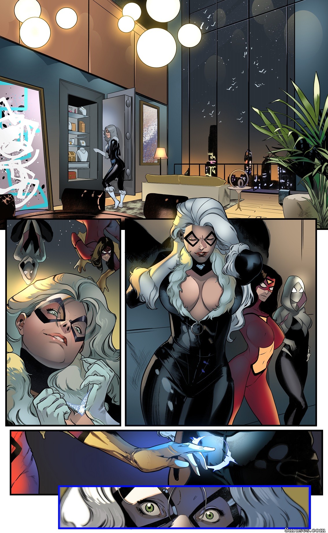 XGeek - The Cat and the Spiders - Page 3