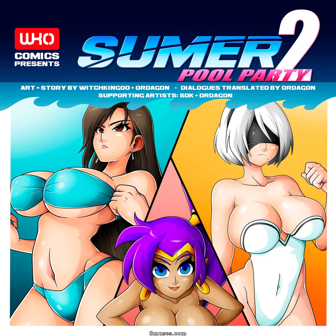 Fiesta en la piscina de verano - Número 2 - Página 1