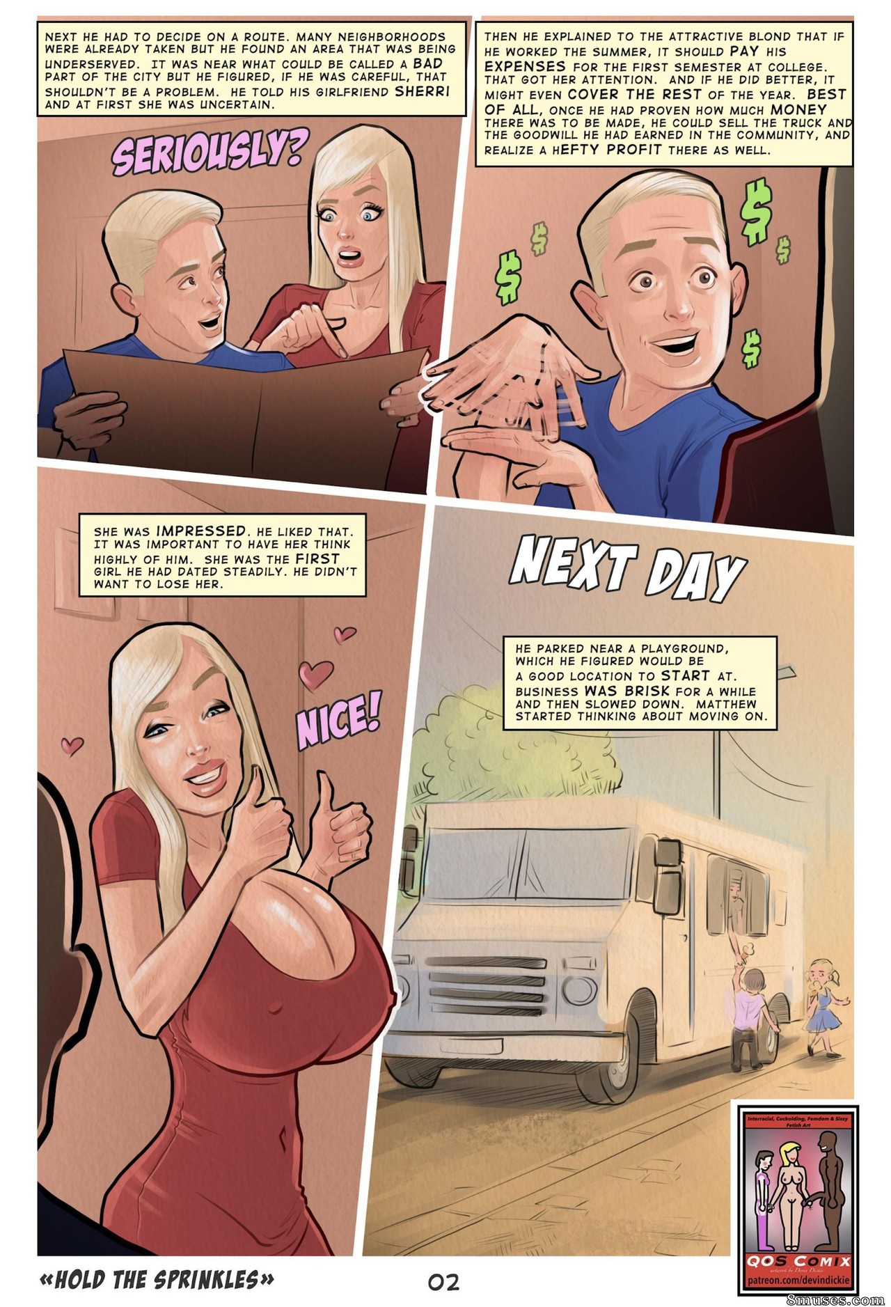 Devin Dickie Comics - Confeitos coloridos - Página 3