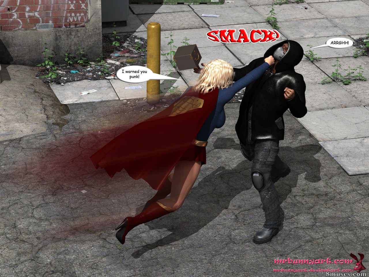 MrBunny Comics - Supergirl contre Cain - Page 12