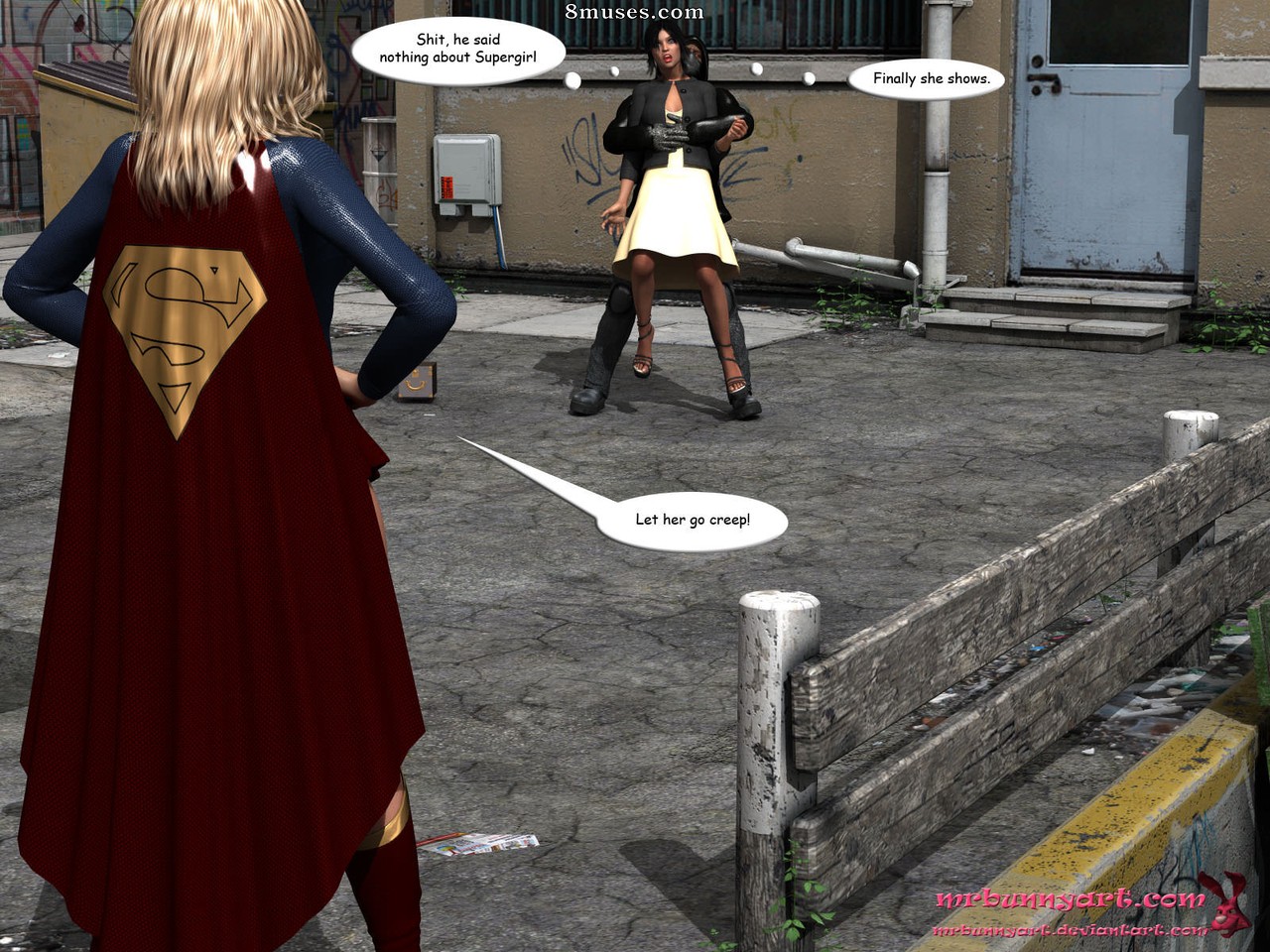 MrBunny Comics - Supergirl contre Cain - Page 10