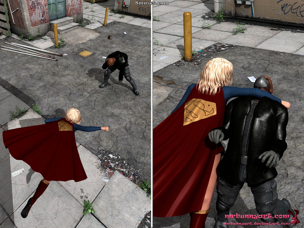 MrBunny Comics - Supergirl Vs Caim - Página 17