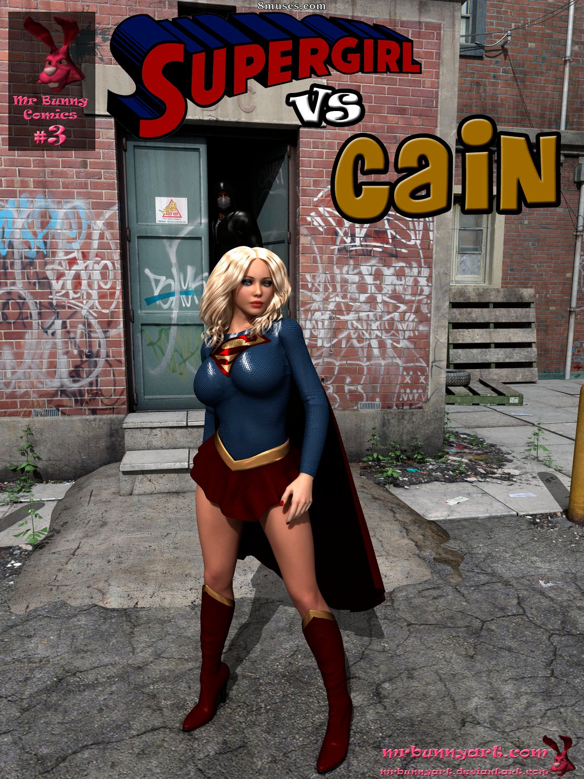 MrBunny Comics - Supergirl Vs Caim - Página 1