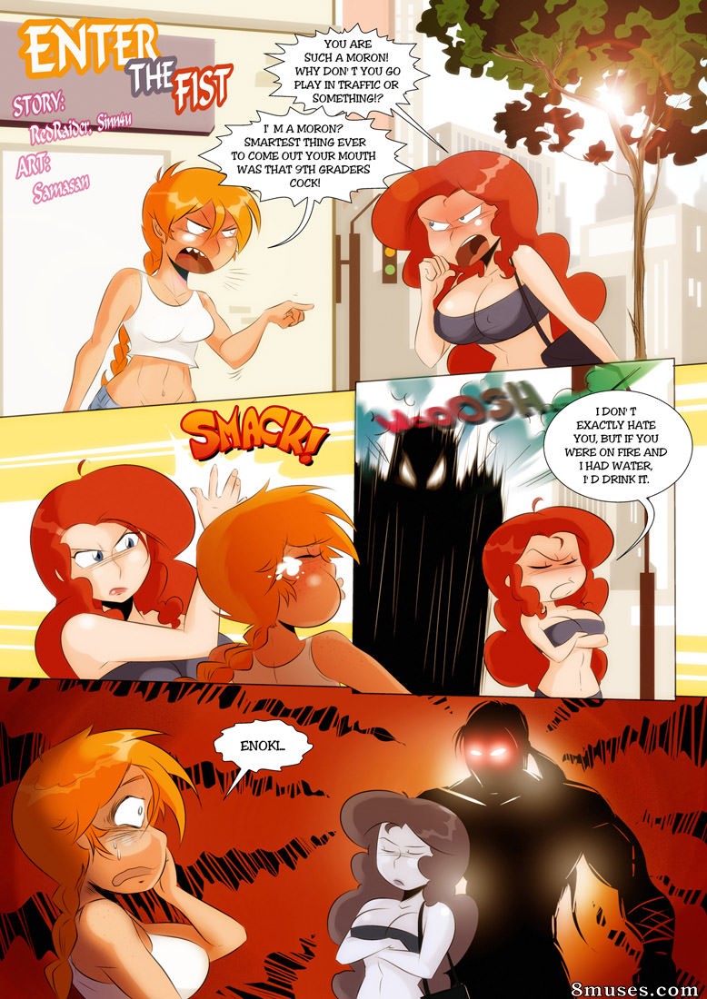 Samasan Comics - Entre no punho - Página 1