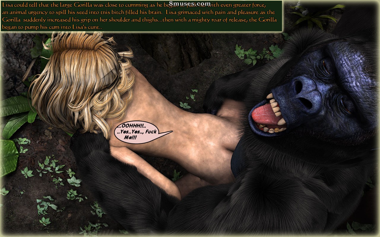 DarkSoul3D Comics - Lisa Cartwright - Gorilla's in the Mist - Page 29