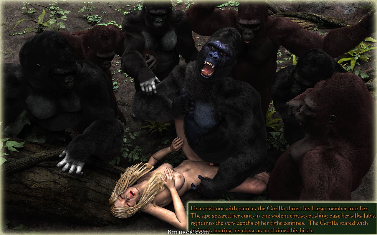 DarkSoul3D Comics - Lisa Cartwright - Gorilla's in the Mist - Page 20