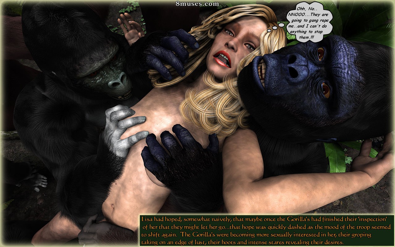 DarkSoul3D Comics - Lisa Cartwright - Gorilla's in the Mist - Page 15