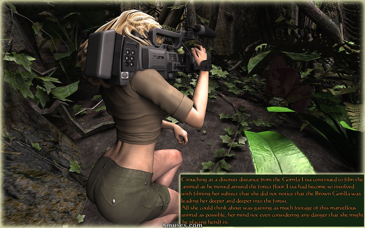DarkSoul3D Comics - Lisa Cartwright - Gorilla's in the Mist - Page 6