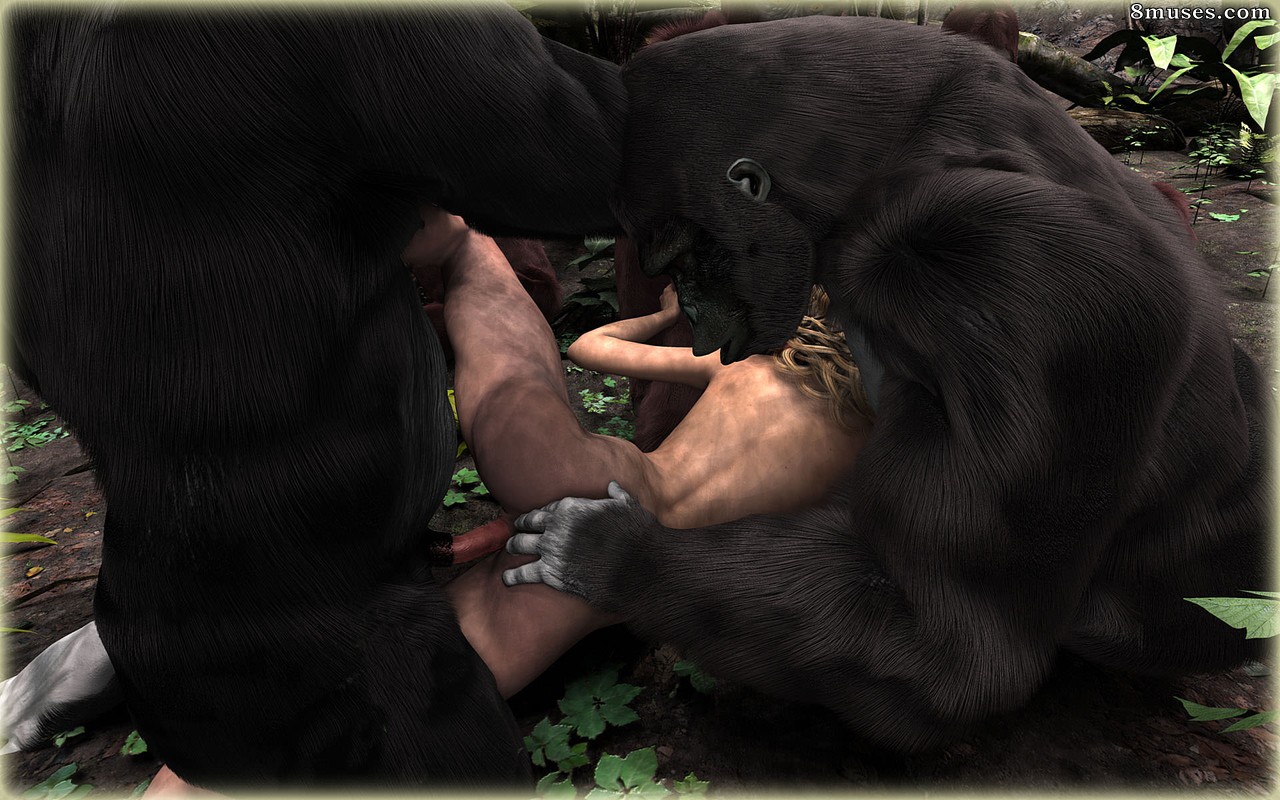 DarkSoul3D Comics - Lisa Cartwright - Gorilla's in the Mist - Page 59