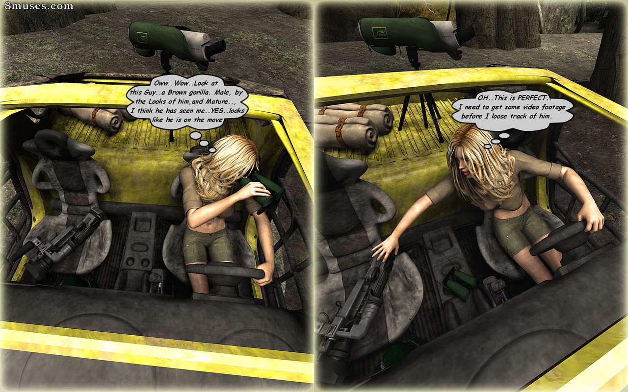 DarkSoul3D Comics - Lisa Cartwright - Gorilla's in the Mist - Page 4