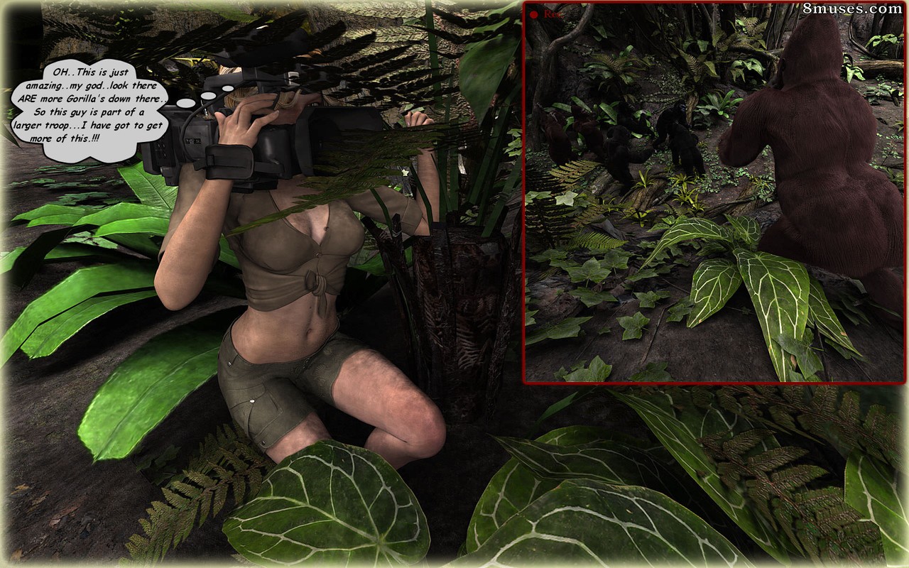 DarkSoul3D Comics - Lisa Cartwright - Gorilas en la niebla - Página 7