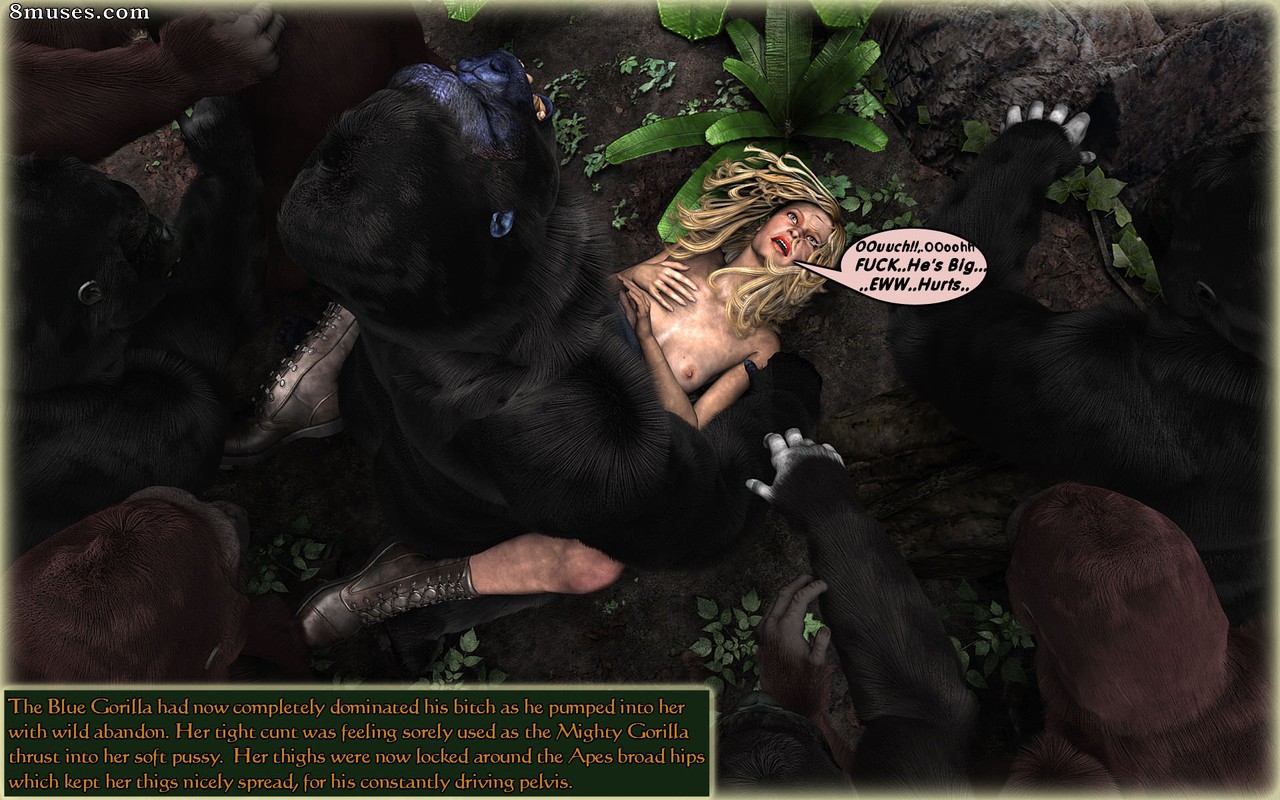 DarkSoul3D Comics - Lisa Cartwright - Gorilla's in the Mist - Page 23