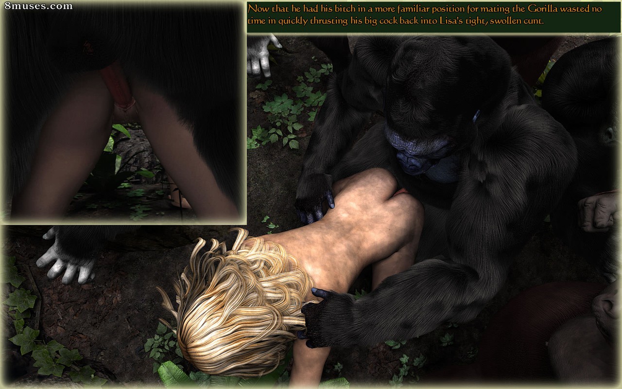DarkSoul3D Comics - Lisa Cartwright - Gorilla's in the Mist - Page 26