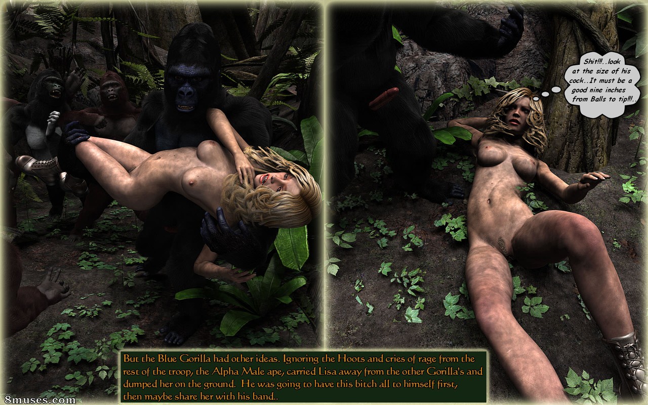 DarkSoul3D Comics - Lisa Cartwright - Gorilla's in the Mist - Page 18