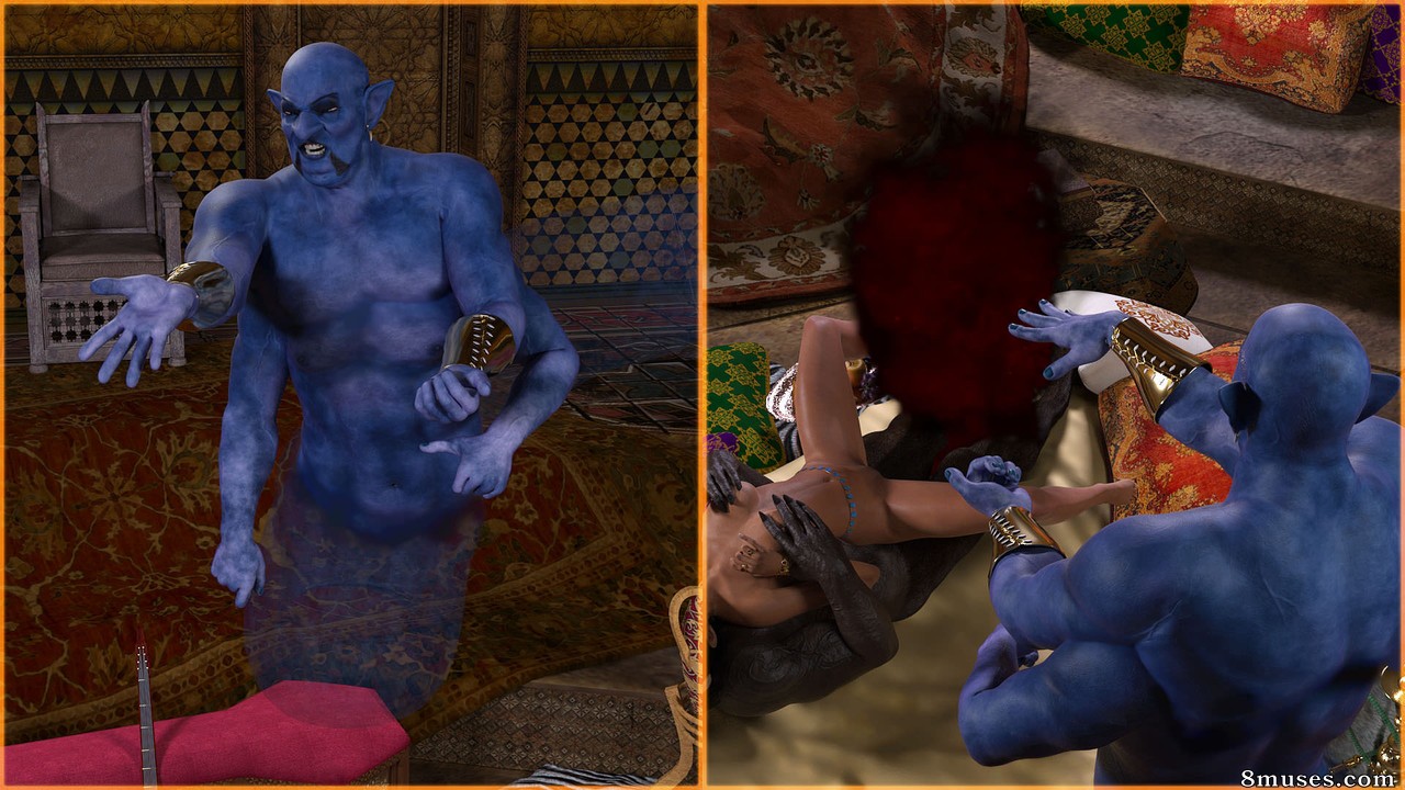 DarkSoul3D Comics - Monstrous Vignettes - The Djinn - Page 54