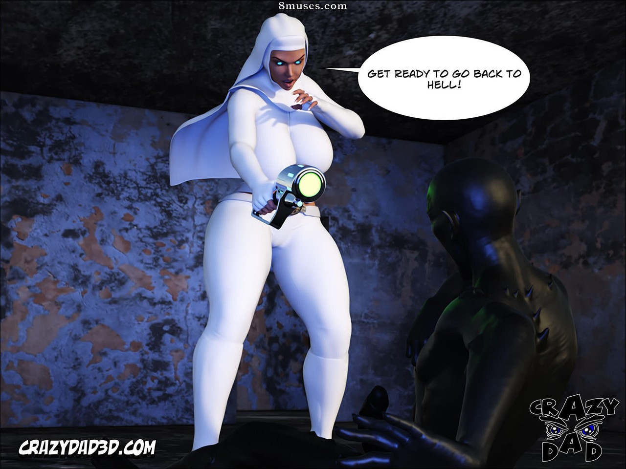 White Nun - The Shadow of Evil - Issue 1 - Page 38