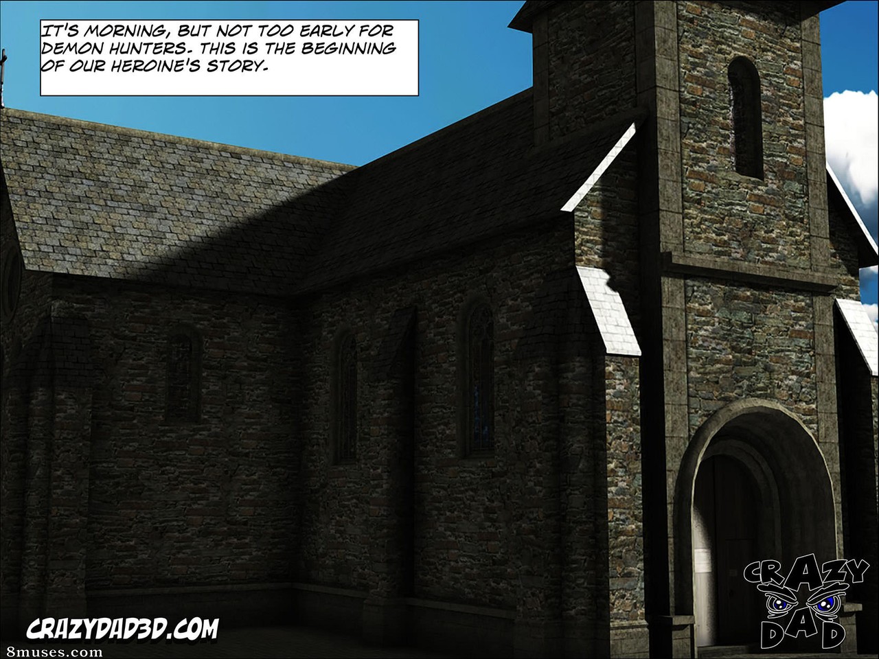 White Nun - The Shadow of Evil - Issue 1 - Page 2