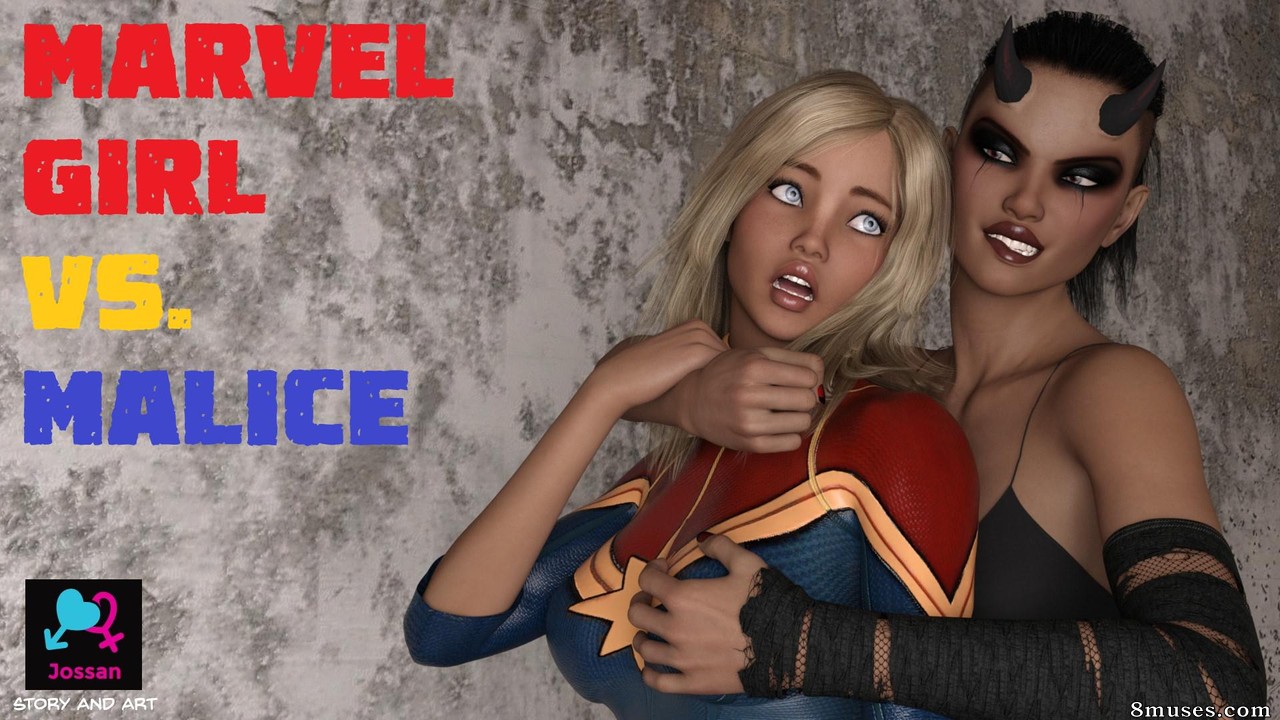 Jossan Comics - Marvel Girl vs Malicia - Página 1
