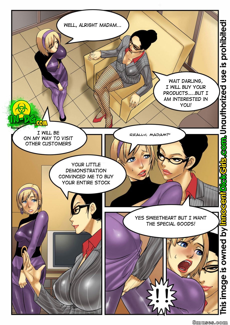 Innocent Dickgirls Comics - As vendas diretas - Página 3