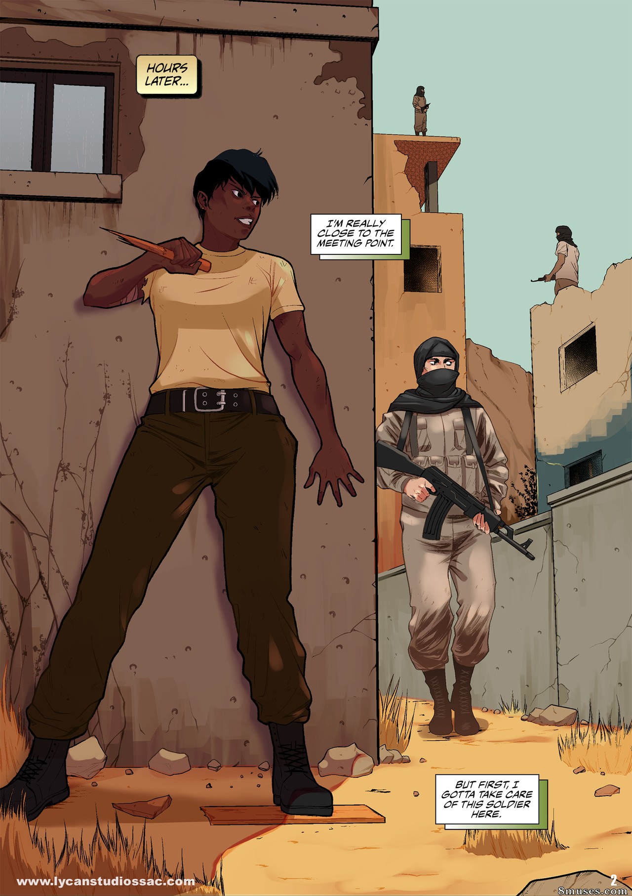Locofuria Comics - 100 Ways to Become a Monster 17 - Operation Desert Fox - Page 5