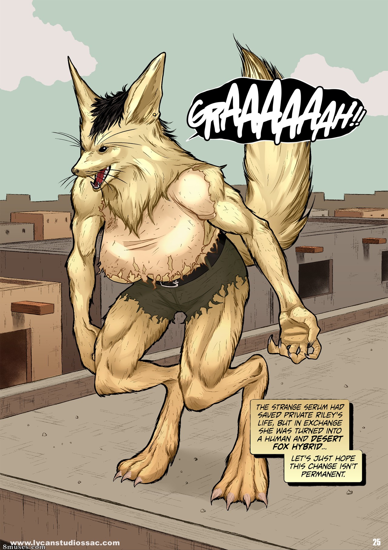 Locofuria Comics - 100 Ways to Become a Monster 17 - Operation Desert Fox - Page 28
