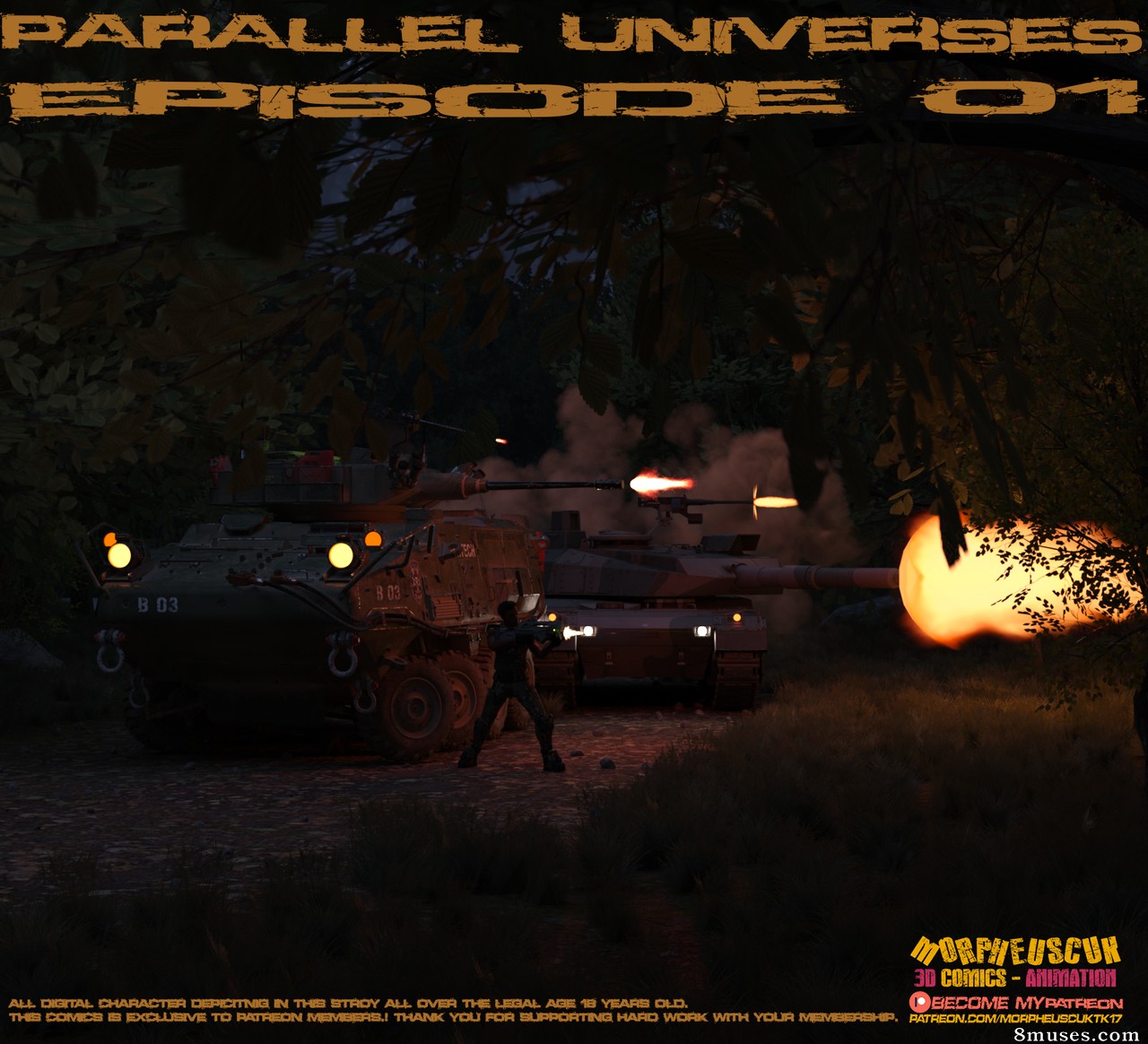 Universos paralelos - Edição 1 - Página 1