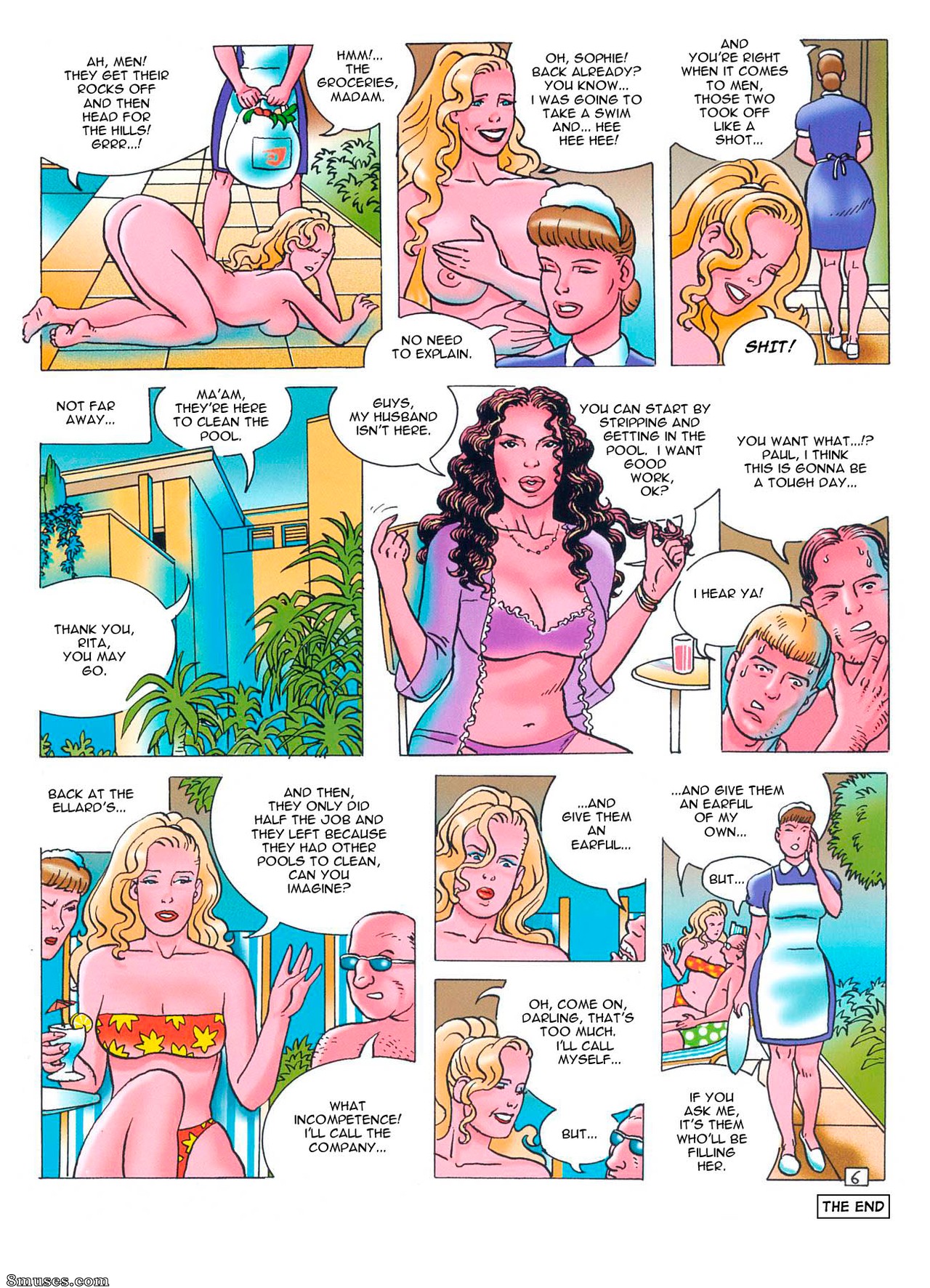 Classic Comics Collection - Pauline at the Pool - Page 6