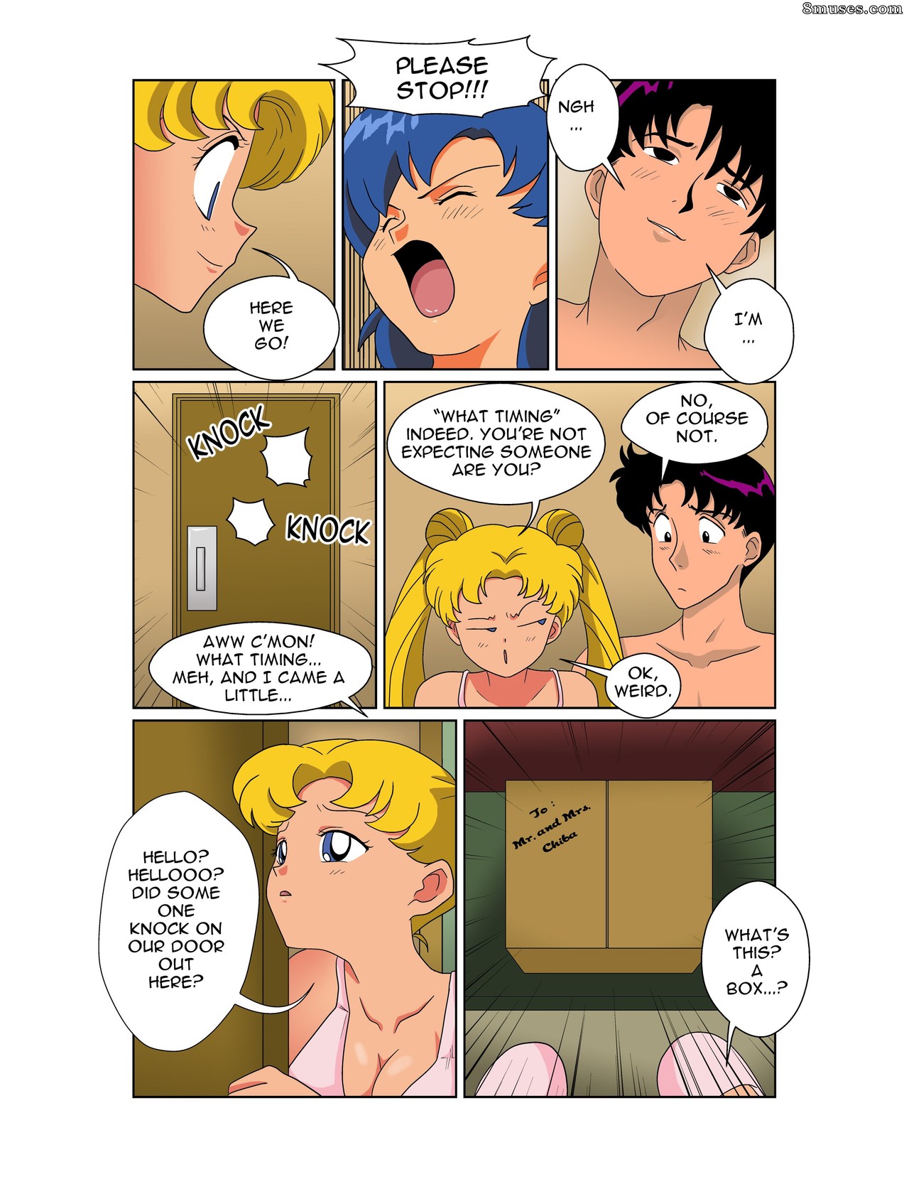 Jitensha Comics - Sailor Moon - A lua de mel - Página 9