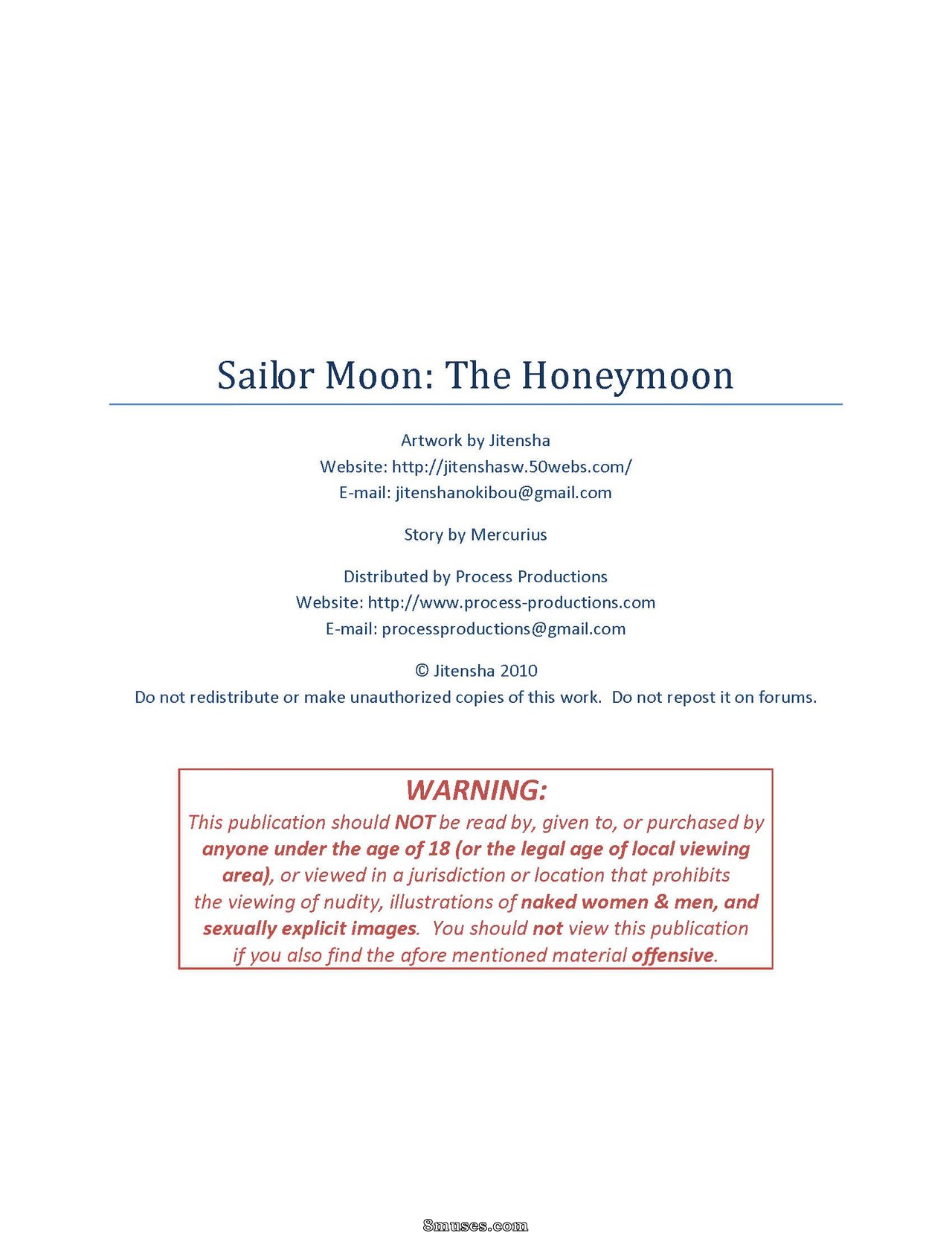Jitensha Comics - Sailor Moon - La lune de miel - Page 2