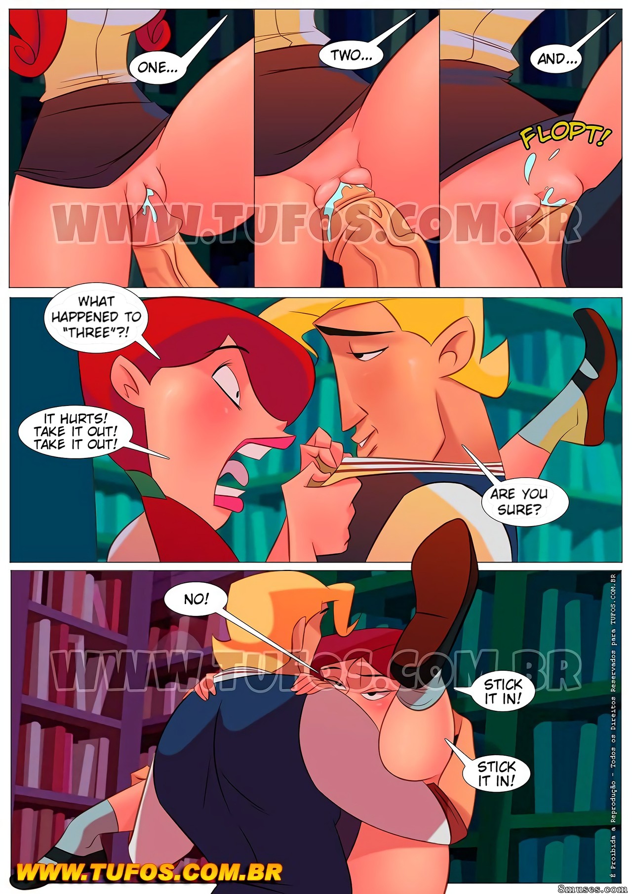 Galera da Facul - English - Issue 4 - Lust in the library - Page 8